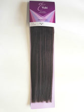 Load image into Gallery viewer, EI Yaki 100% Human Hair Extensions Yaki 14&quot;