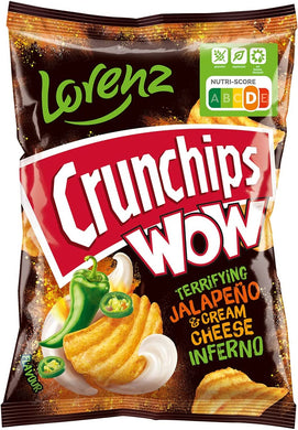 Lorenz Crunchips Wow Jalapeno & Cream Cheese Inferno 80g