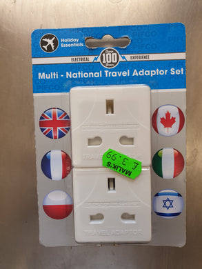 Multi-National Travel Adaptor Set