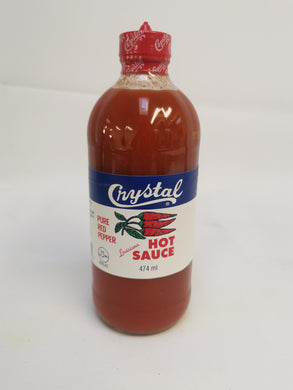 Crystal Pure Red Pepper Hot Sauce 474ml