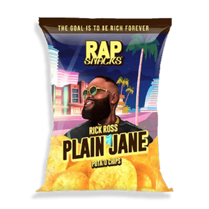 Rap Snacks Rick Ross Plain Jane Chips 28g/1oz