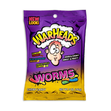 Warheads Worms Sour & Chewy 141g
