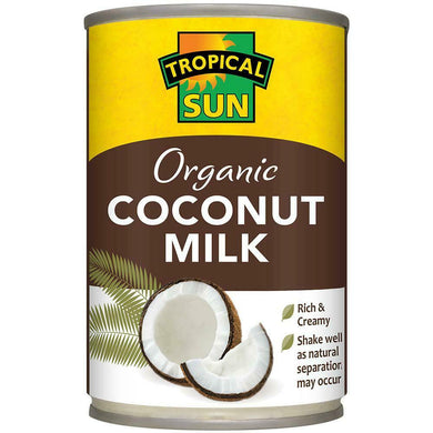 Tropical Sun Organic Coconut Milk 400ml