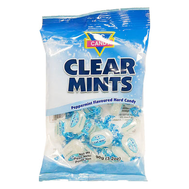 KC Candy Clear Mints Hard Candy 90g