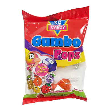 KC Candy Gumbo Pops 100g