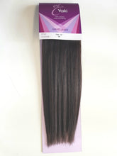 Load image into Gallery viewer, EI 100% Human Hair Extensions Yaki 12&quot;