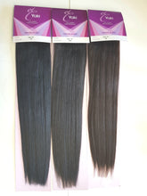 Load image into Gallery viewer, EI Yaki 100% Human Hair Extensions Yaki 18&quot;