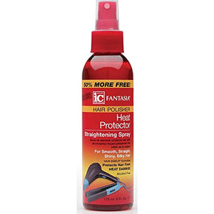 Fantasia Hair Polisher Heat Protector Straightening Spray 178ml