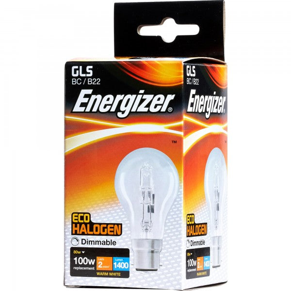 Energizer Halogen Bulb Warm White GLS