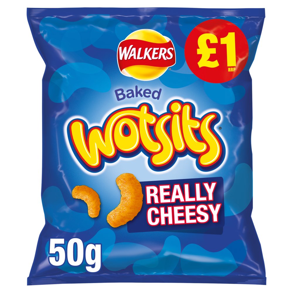 Walkers Watsits Really Cheesy 50g