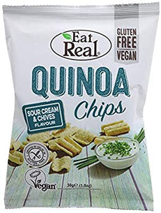 Eat Real Quinoa Chips Sour Cream & Chives Flavour 30g