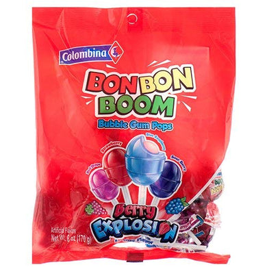 Colombina Bon Bon Bum Lollipops 170g