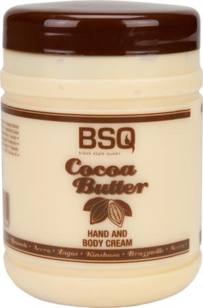 BSQ Cocoa Butter Hand And Body Cream 500ml