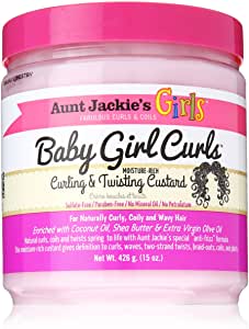 Aunt Jackie's Baby Girl Curls Curling & Twisting Custard 426g