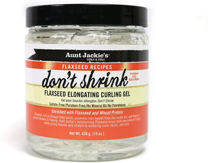 Aunt Jackie's Don't Shrink Flaxseed Elongating Curling Gel 511g
