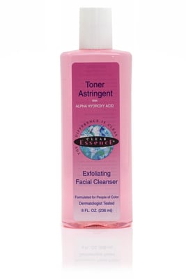 Clear Essence Toner Astringent Exfoliating Facial Cleanser 236ml