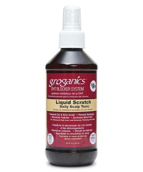 Groganics Liquid Scratch Daily Scalp Tonic 240ml