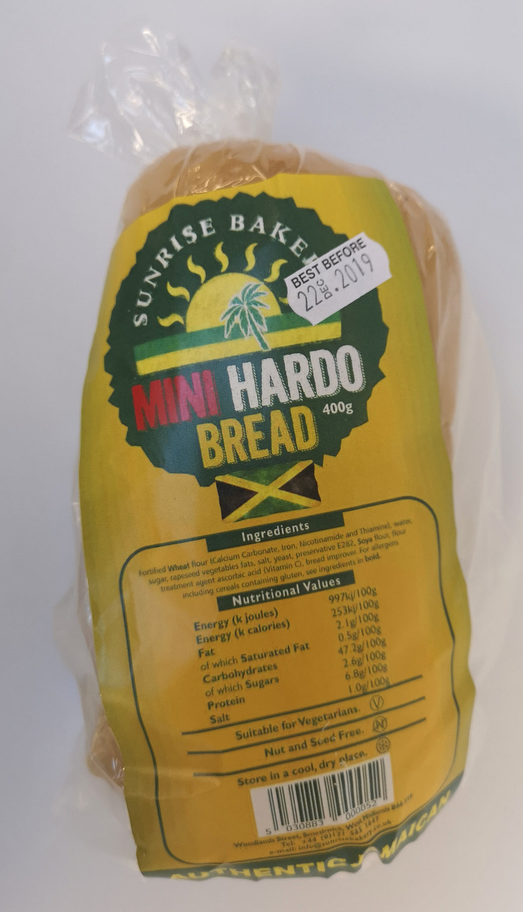 Sunrise Bakery Mini Hardo Bread