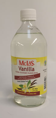 McLas Vanilla Clear Culinary Flavouring