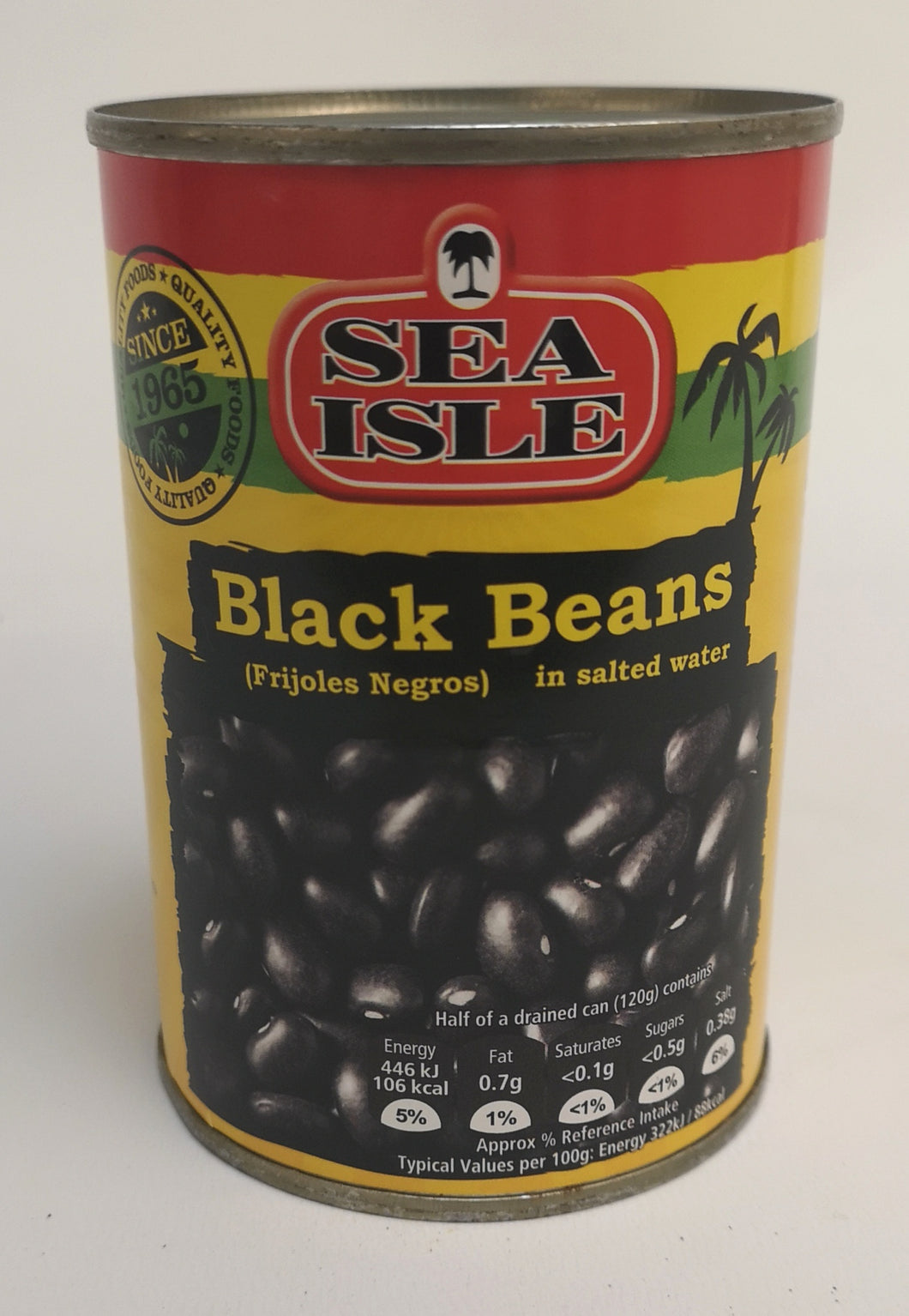 Sea Isle Black Beans in Salted Water