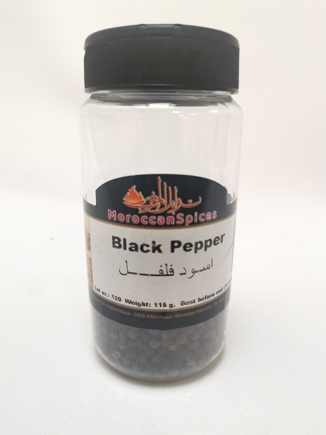 Moroccan Spices Black Pepper 115g