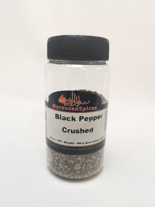 Moroccan Spices Black Pepper Crushed 100g