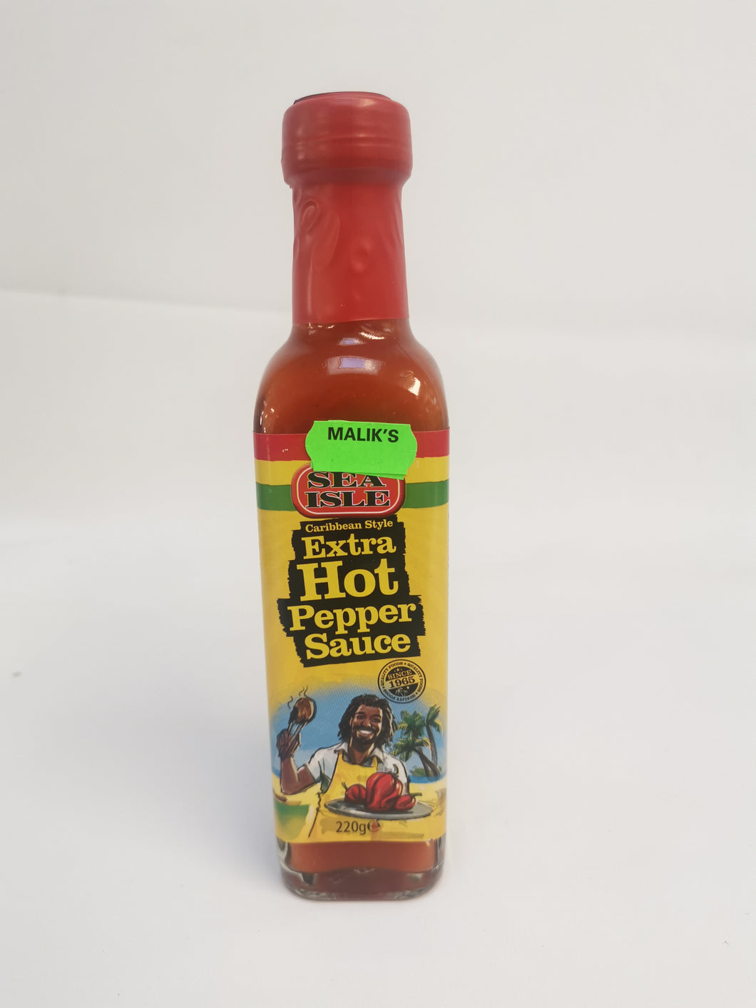 Sea Isle Caribbean Style Extra Hot Pepper Sauce 220g
