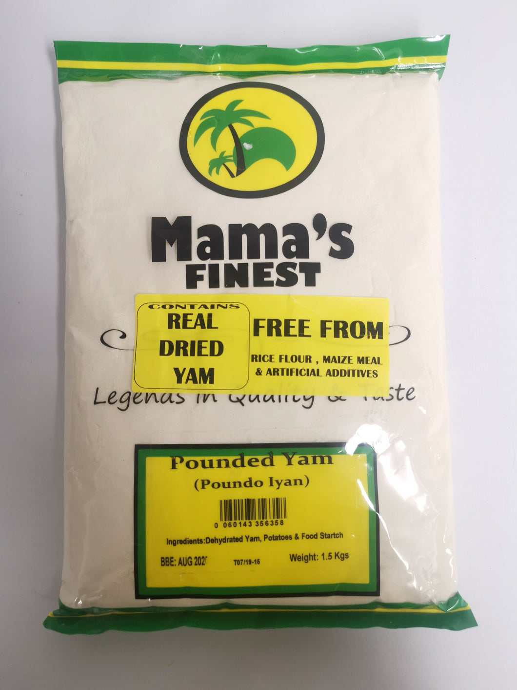 Mama's Finest Pounded Yam 1.5kg