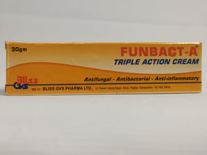 Funbact-a Triple Action Cream 30gm