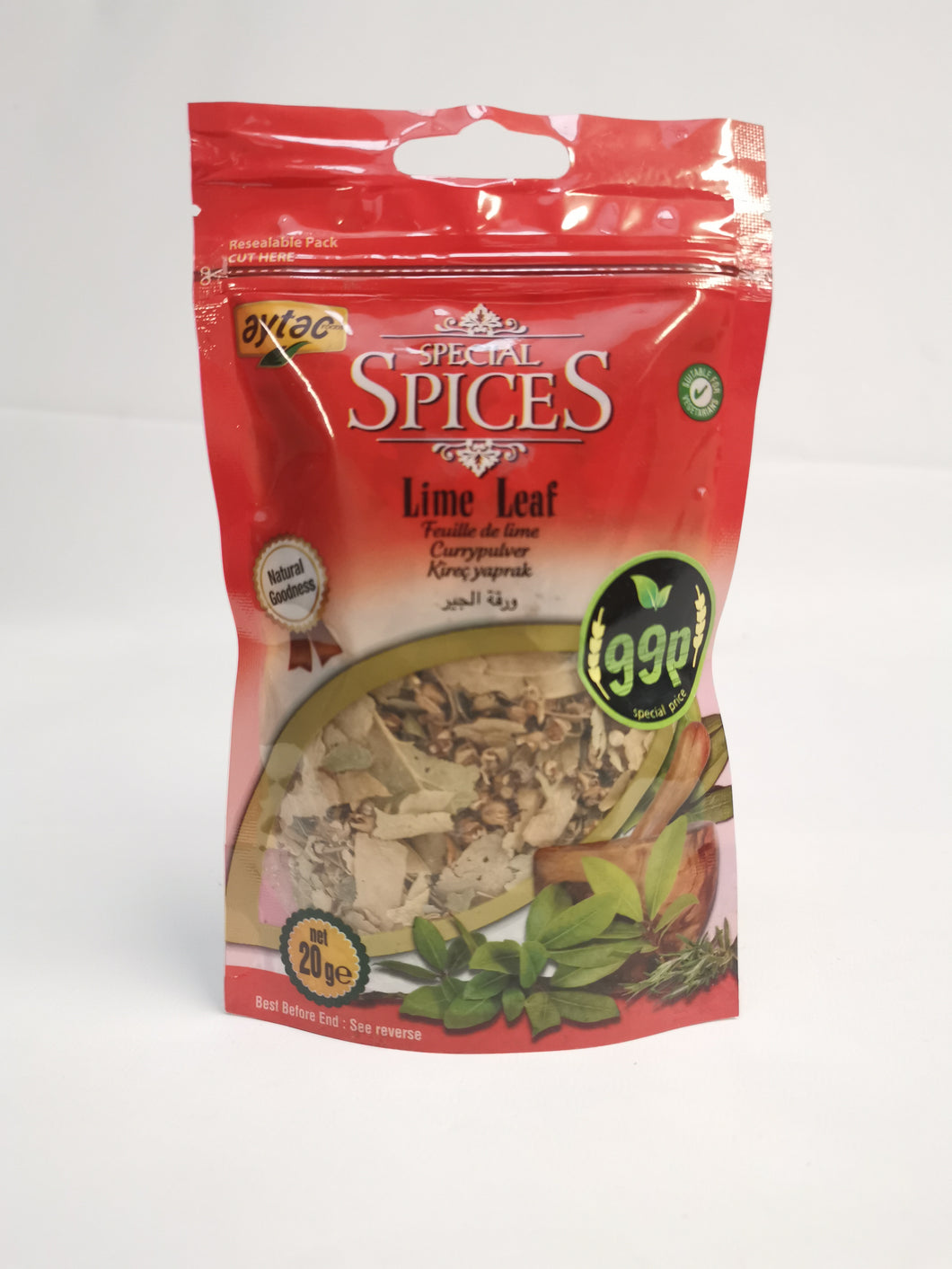 Aytac Foods Special Spices Lime Leaf 20g