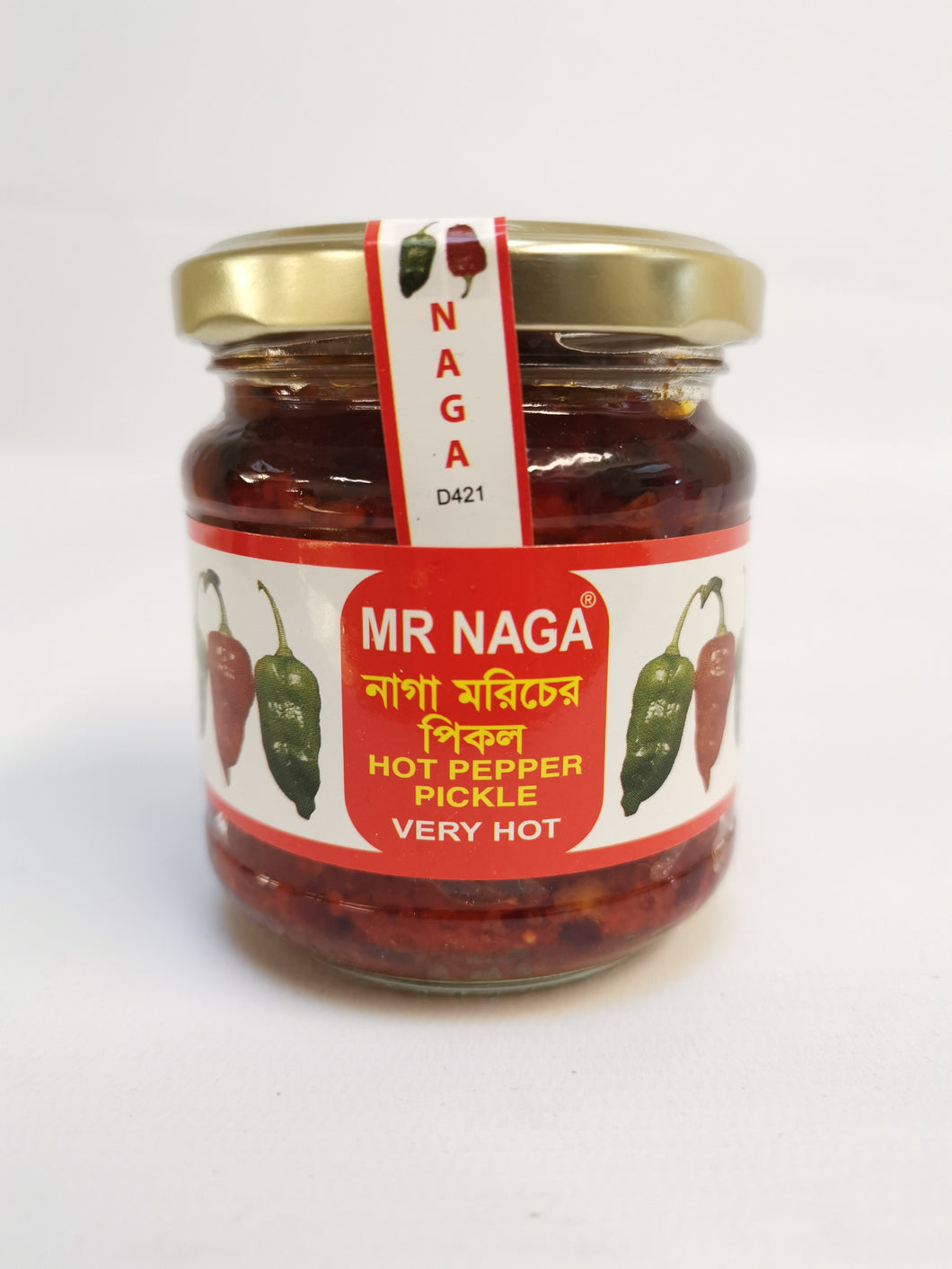 Mr Naga Hot Pepper Pickle 190g