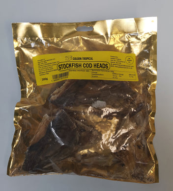 Golden Tropical Stockfish Cod Heads