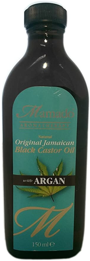 Mamado Original Jamaican Black Castor Oil with Argan 150ml