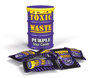 Toxic Waste Purple Sour Candy Drum 42g