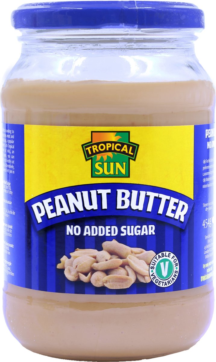 Tropical Sun Peanut Butter No Added Sugar