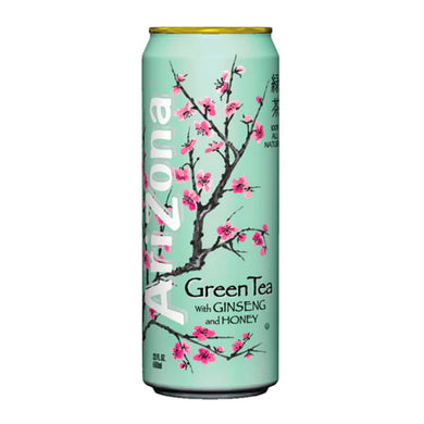 AriZona Green Tea with Ginseng & Honey 500ml Can USA