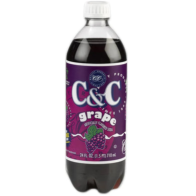 C&C Grape Soda 710ml Bottle