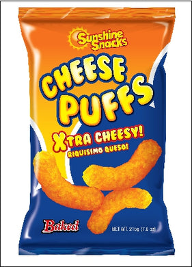 Sunshine Snacks Cheese Puffs 215g