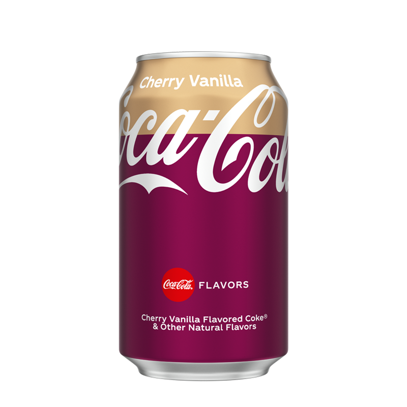 Coca Cola Cherry Vanilla 355ml Can USA