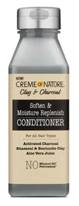 Creme of Nature Clay & Charcoal Soften & Replenish Conditioner 355ml