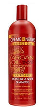 Load image into Gallery viewer, Creme Of Nature Argan Oil Moisture &amp; Shine Shampoo
