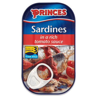 Princes Sardines in a Rich Tomato Sauce