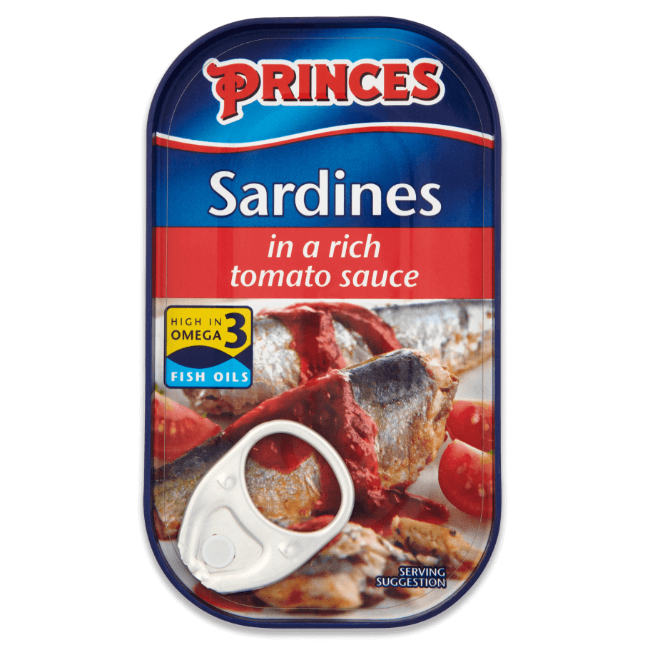 Princes Sardines in a Rich Tomato Sauce