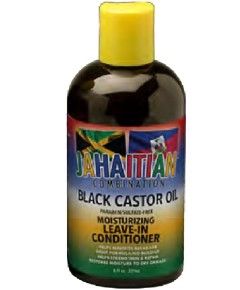 Jahaitian Black Castor Oil Moisturizing Leave-In Conditioner 237ml