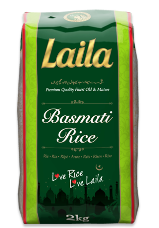 Laila Basmati rice 2kg