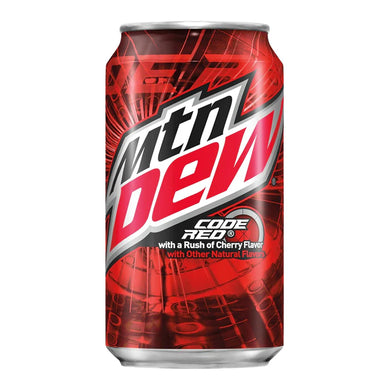 Mountain Dew Code Red 355ml USA