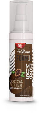 Raw Foam Coco Butter Anti Dryness 300 ml