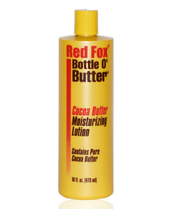 Red Fox Bottle O' Butter Cocoa Butter Moisturizing Lotion 473ml