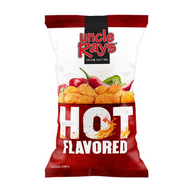Uncle Ray's Hot Flavoured Chips 127g/4.5oz