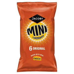 Jacob's Mini Cheddars Original 6 pack 150g